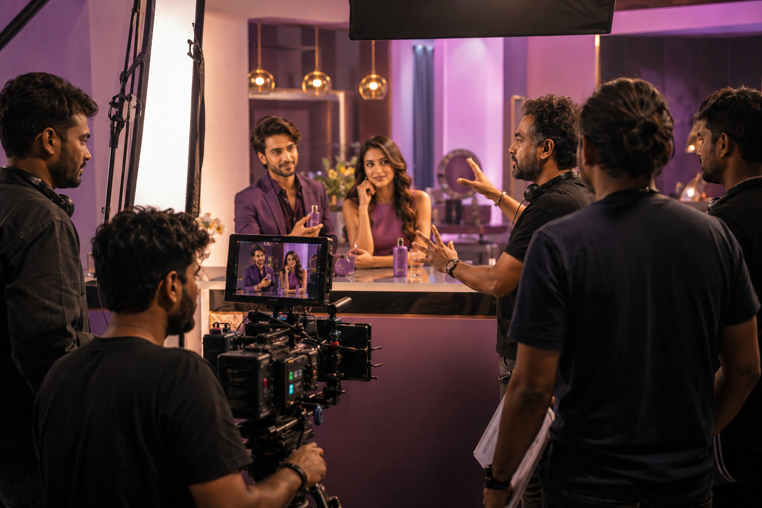 Behind the Camera: How Celebrity Ad Films Are Created — Gulmohar Talent Management